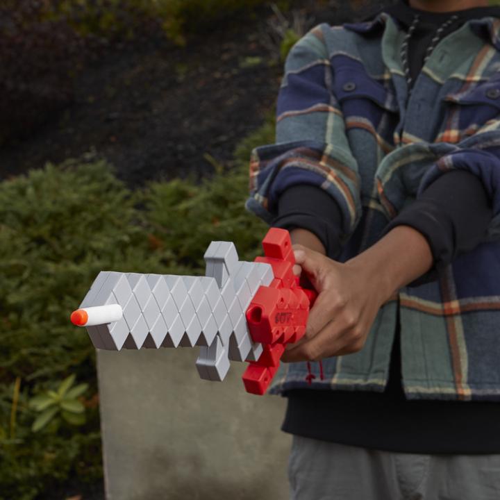 Actual product image Nerf Minecraft Heartstealer Sword