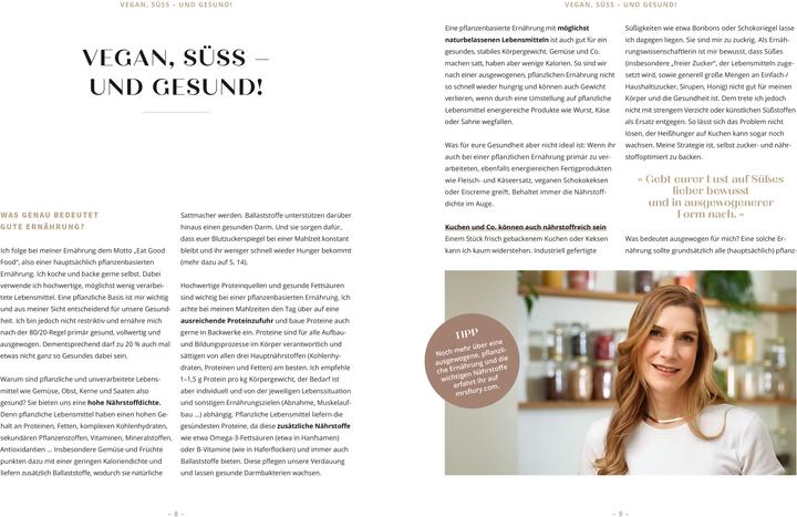 Nährwerte und Zutaten My Vegan Bakery (Deutsch, Doris Flury, 2024)