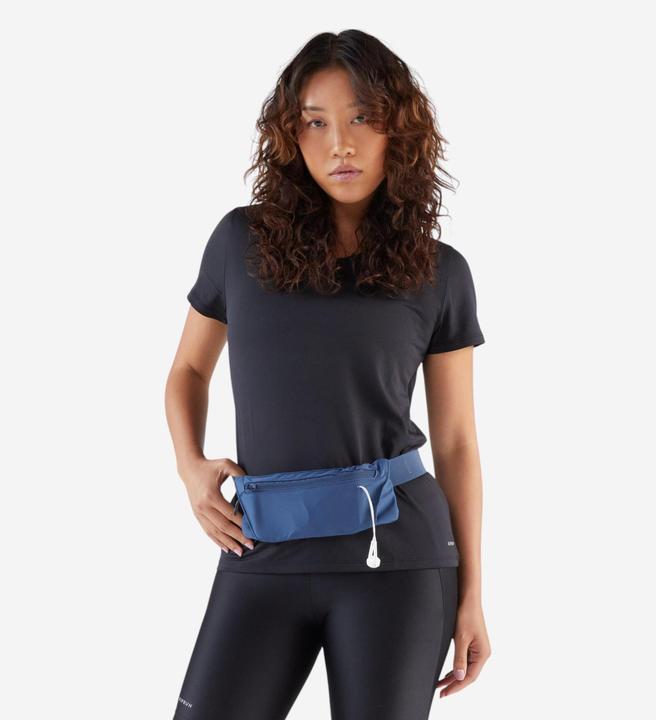 Actual product image Kiprun Laufgürtel Smartphone Damen/Herren - Basic 2 blau