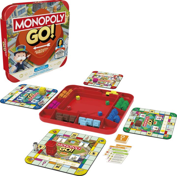 Image du produit Hasbro Gaming Monopoly GO! Jeu de société (Français)