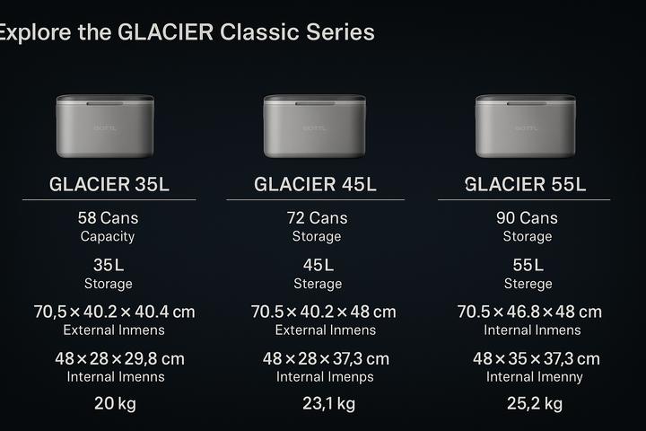 Actual product image EcoFlow Glacier 35L cool box without battery (35 l)