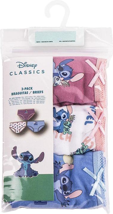 Produktbild Disney Girl's Underwear Set 3 Pieces Stitch (128)