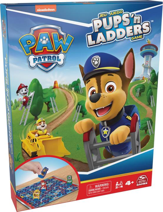 Image du produit Spin Master PAW Patrol, Jeu Pups 'N Ladders | Jouets Pat'Patrouille, jouets pour tout-petits, jouets pour enfant