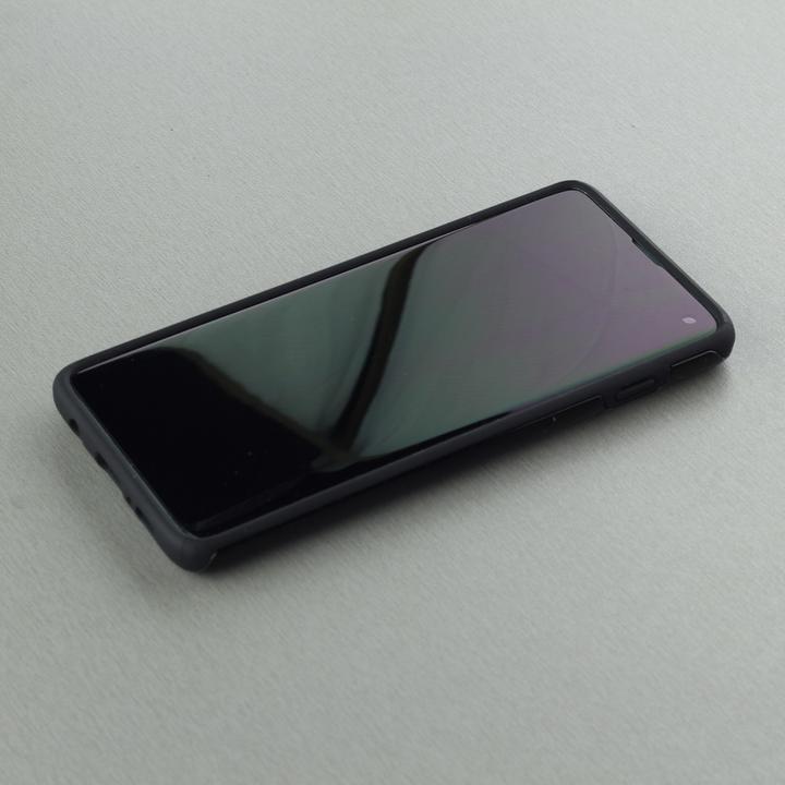 Produktbild PhoneLook Hülle Hybrid Armor schwarz Shimmering Orange (Samsung Galaxy S10+)
