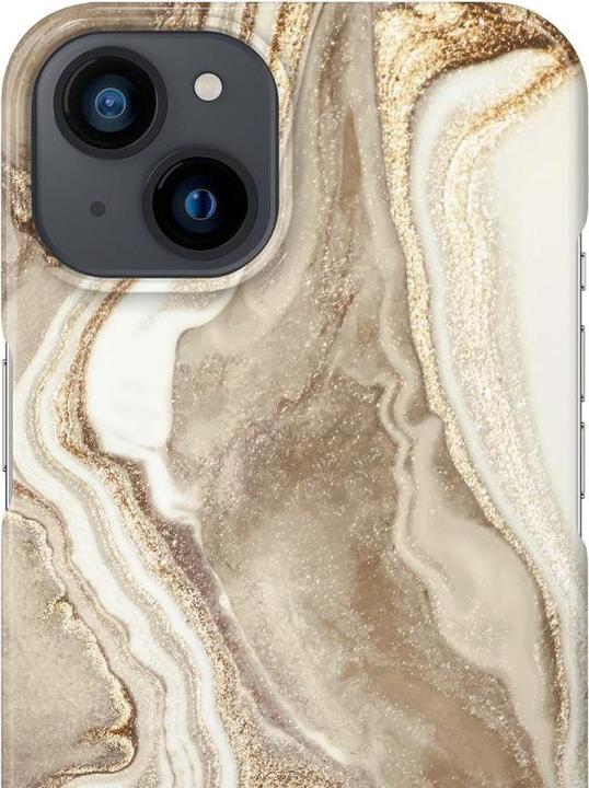 Actual product image iDeal Of Sweden Designer Hard Cover Golden Sand Marble (Apple iPhone 13)