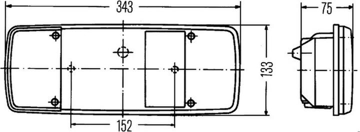 Immagine prodotto Hella 2 dischi luminosi alogeni per BUCHER DAF DEMAG FAUN MAN SOMMER (R10W, P21V)