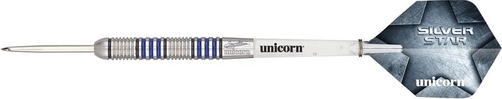 Actual product image Unicorn Silver Star Gary Anderson Steel Darts (25 g)