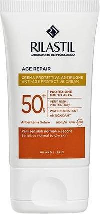 Actual product image Rilastil Age-Repair Cream Spf50+ 40ml (Suntan cream, SPF 50+, 40 ml)