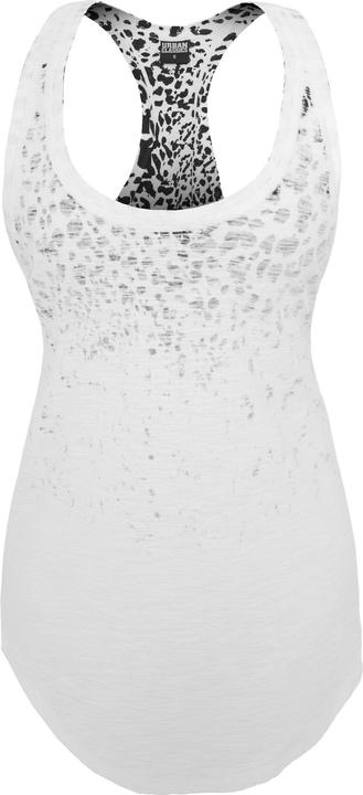 Actual product image Urban Classics Ladies Long Leo Print Loose Tank (XS)