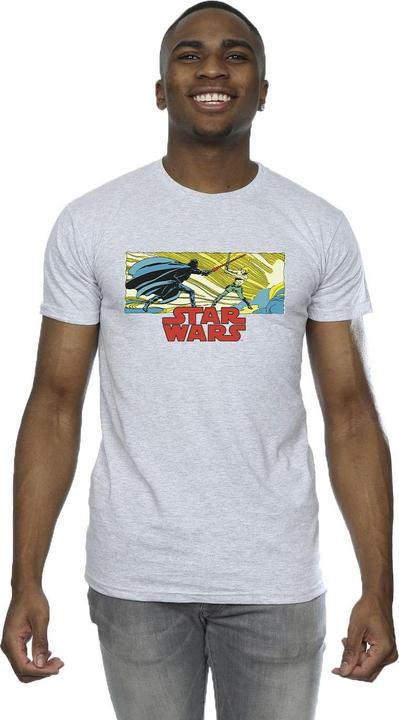 Produktbild Star Wars Comic Strip Luke And Vader TShirt (4XL)
