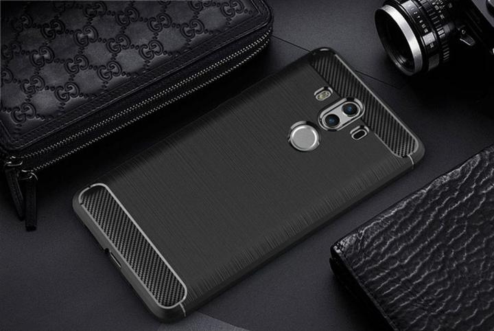 Produktbild Screenguard Huawei Mate 10 Pro Hülle Carbon Brushed Soft TPU (Huawei Mate 10 Pro)