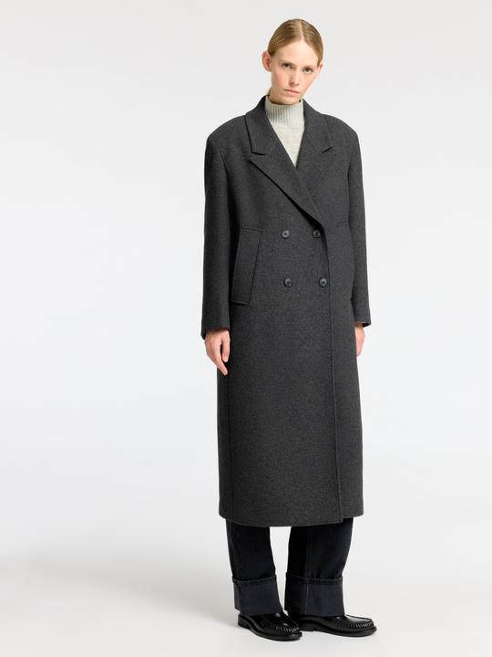 Produktbild Selected Femme Zweireihiger Langer Mantel (42)