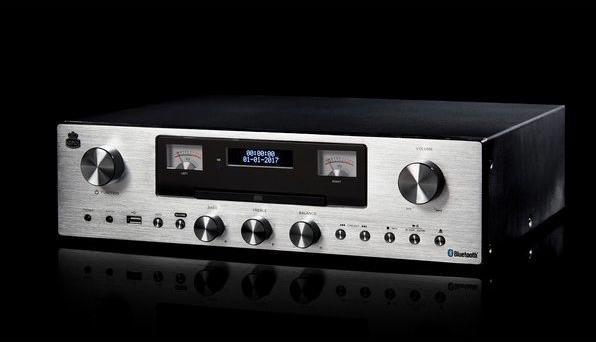 Immagine prodotto GPO PR200 - Sistema HiFi Premium Line, radio DAB+, CD, USB, bluetooth (Bluetooth, 1x 12 W)
