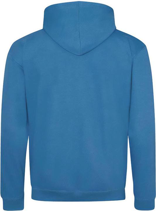 Actual product image Awdis Mens Varsity Heather Full Zip Hoodie (S)