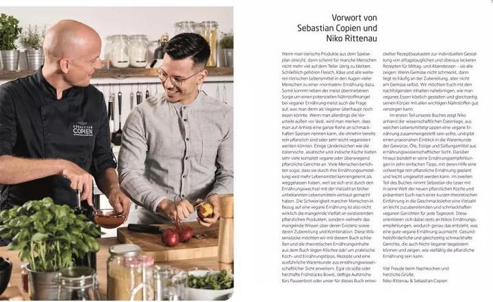 Produktbild Vegan-Klischee ade! Das Kochbuch (Deutsch, Niko Rittenau, 2022)