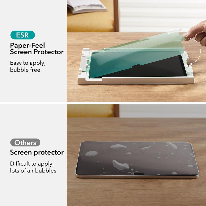 Actual product image ESR PAPER-FEEL - Screen 2-Pack (2 Piece, iPad 2022 (10th Gen))