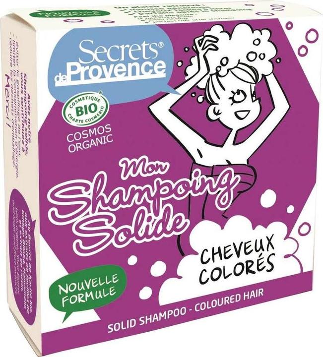 Secrets de Provence Shampoo Coloured Hair COSMOS (Festes Shampoo)