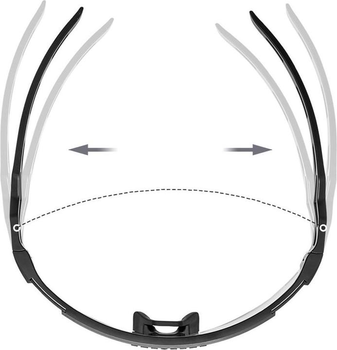 Produktbild Rockbros Photochromic Cycling Glasses with UV Protection and Corrective Insert - White (Weiss)