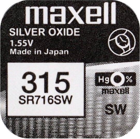 Produktbild Maxell SR716SW (10 Stk., SR67, 23 mAh)