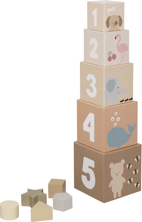 Actual product image Jabadabado JABADABAD Stacking Cube Nature C2537