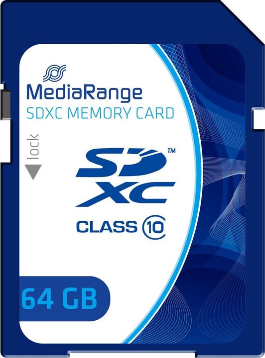 Produktbild MediaRange MR965 (64 GB, SDXC, U1)