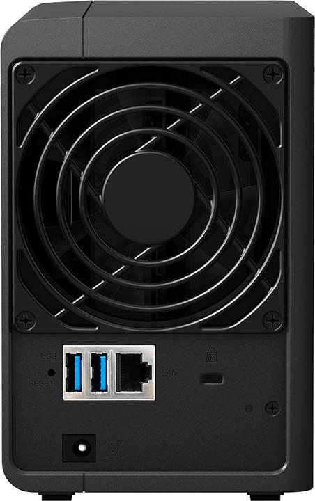 Actual product image Synology DS216 2-Bay NAS enclosure WD RED 8TB black
