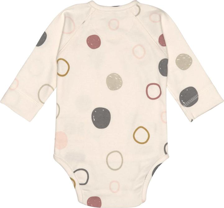 Actual product image Lässig Long Sleeve Swaddling Body Circles White Gr. 50/56 (50, 56)