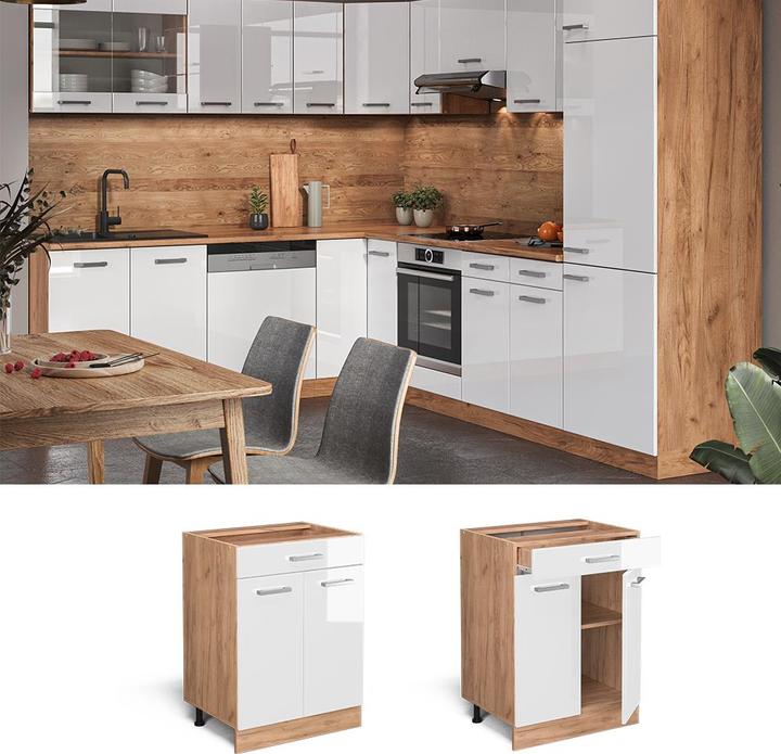 Actual product image Vicco Küchenschrank R-Line (60 x 46 x 81.5 cm)