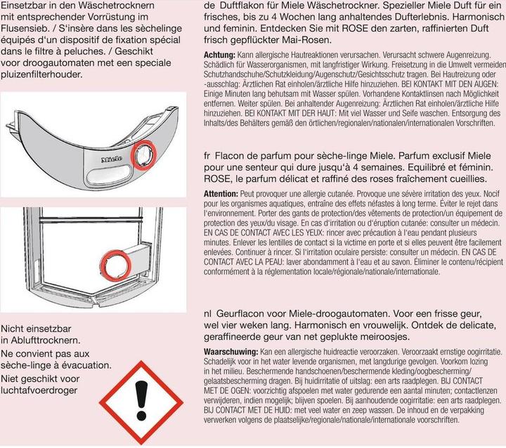 Produktbild Miele Duftflakon (50 Waschgänge, Flüssigwaschmittel)