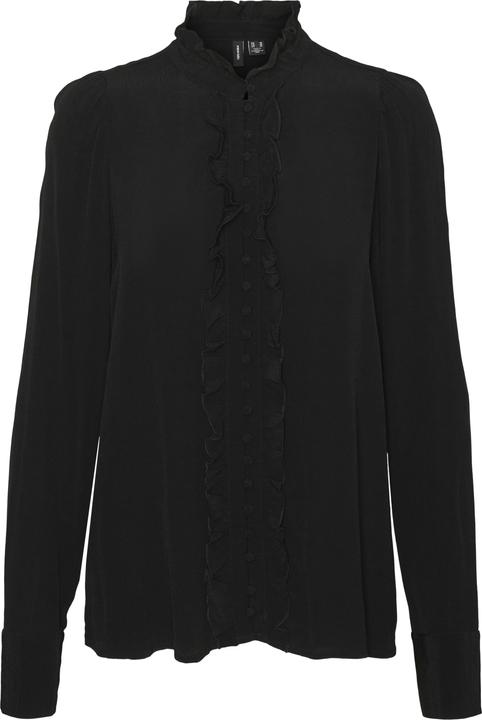 Produktbild Vero Moda Vmsella L/S Frill Shirt Wvn Exc Hemd (XS)