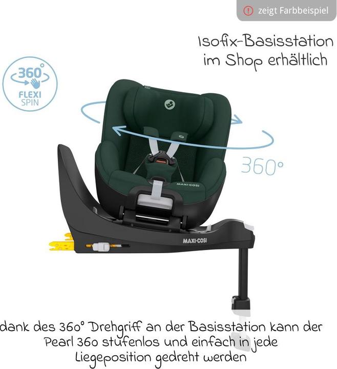 Produktbild Dorel Pearl 360 (Reboarder, ECE R129/i-Size Norm)