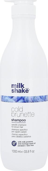 Actual product image Milk_Shake Cold Brunette Shampoo 1000 ml (1000 ml, Liquid shampoo)
