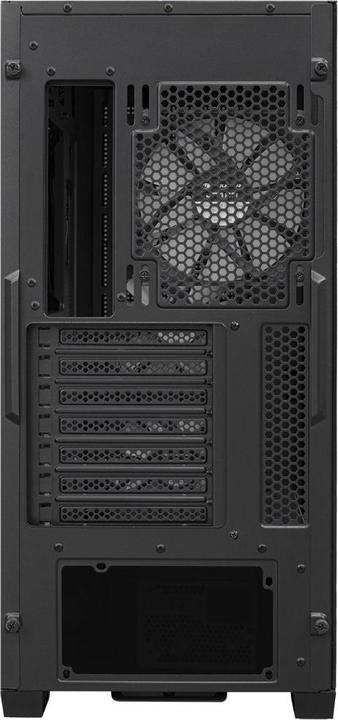Actual product image Cougar Uniface RGB Black | PC Case | Mid Tower / Mesh Front Panel / ARGB Fans / TG Left Panel / (ATX, SSI CEB, Mini-ITX, mATX)