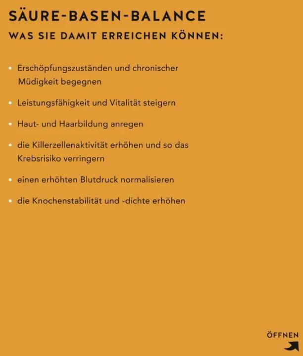 Produktbild Säure-Basen-Balance (Deutsch, Eva-Maria Kraske, 2018)