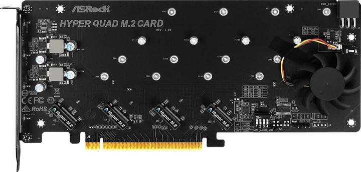 Immagine prodotto AsRock Scheda Hyper Quad M.2