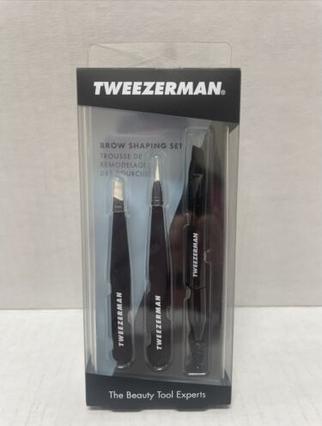 Image du produit Tweezerman Eyebrow Tweezers Shaping Set