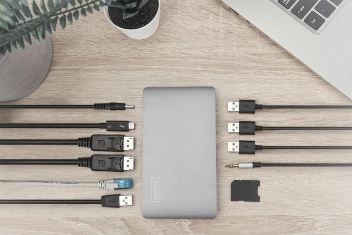Produktbild Digitus Thunderbolt™ 3 Dockingstation 8K, USB Type-C™ (Thunderbolt, 3 Ports)