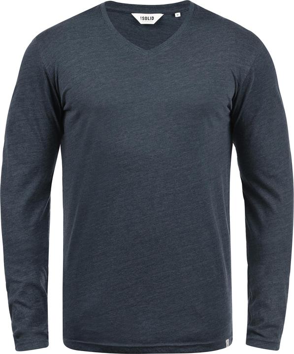 Immagine prodotto Solid Beda Maglia Maglie A Maniche Lunghe Da Uomo Con Collo A V (3XL)