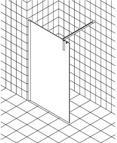 Produktbild Kermi Walk-in XS WW4 15020 (214 cm, 12 cm, 160 cm)