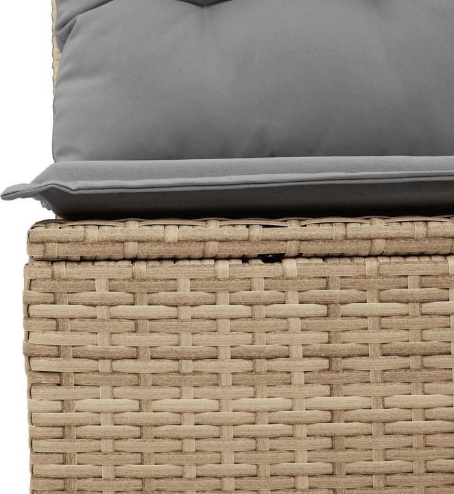 Produktbild VidaXL Gartenmöbel Sofa Garnitur Gartengarnitur Garten Sitzgruppe 7-tlg. Beige