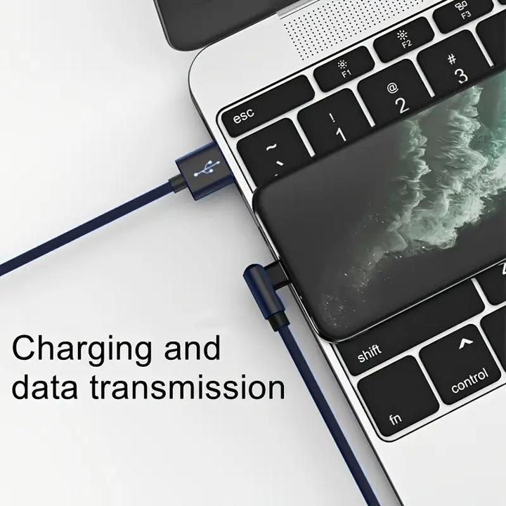 Immagine prodotto Cbx Cavo di ricarica con angolo di 90 gradi USB-C / USB-A, 30 cm (0.30 m)