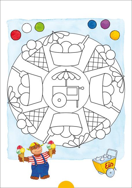 Image du produit Fragenbär - Mon bloc mandala à la force de l'ours