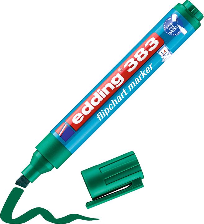 Actual product image Edding Flipchart marker 383 (Green, 5 mm, 1 x)