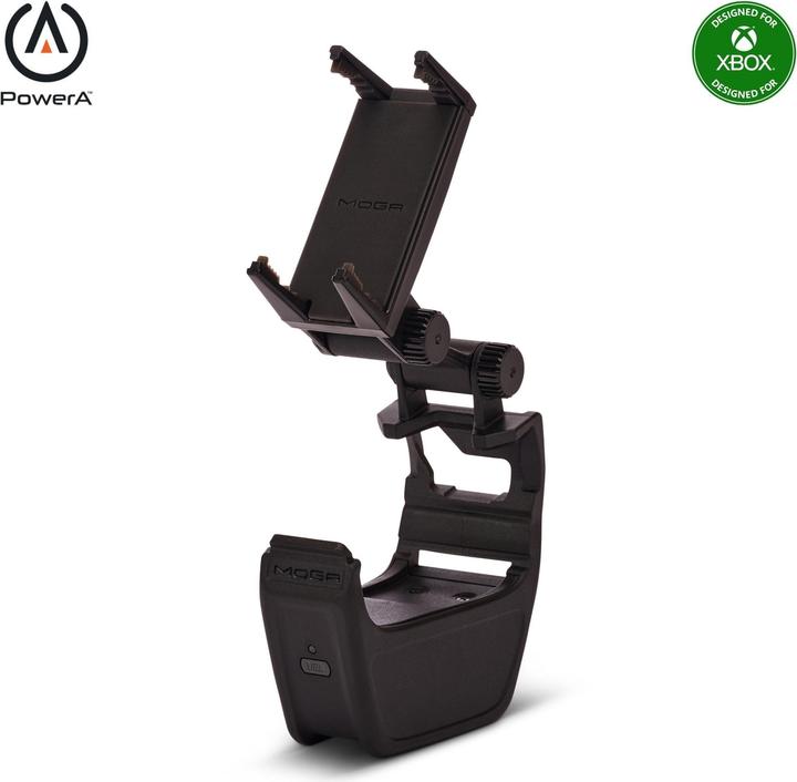 Produktbild PowerA MOGA-Gaming-Clip Play & Charge für kabellose Xbox-Controller (Xbox Series X)