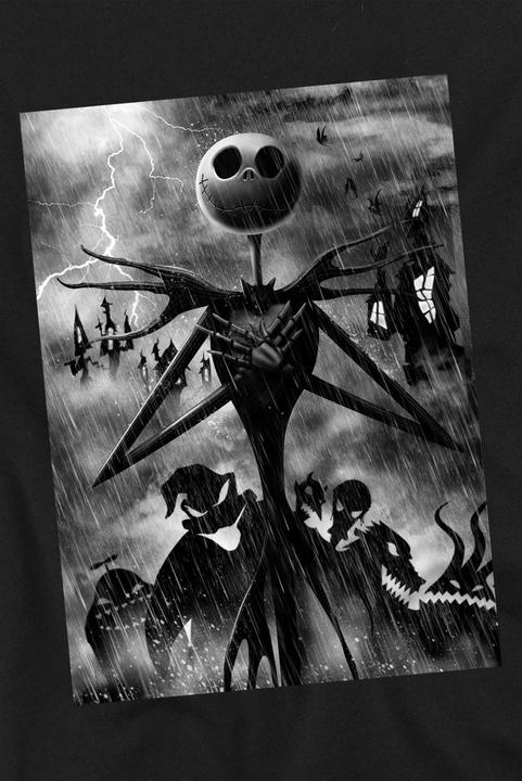 Immagine prodotto The Nightmare Before Christmas Maglietta Jack Skellington Pioggia Uomo (S)