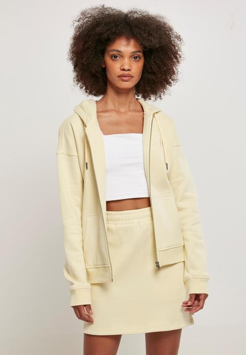 Actual product image Urban Classics Ladies Organic Terry Zip Hoody - 12384 (XS)
