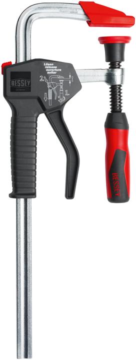 Image du produit Bessey Serre-joint à une main EHZ avec poignée 2-K (600 mm)