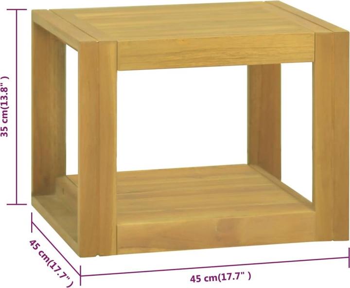Actual product image VidaXL Uxio (45 x 45 x 35 cm)