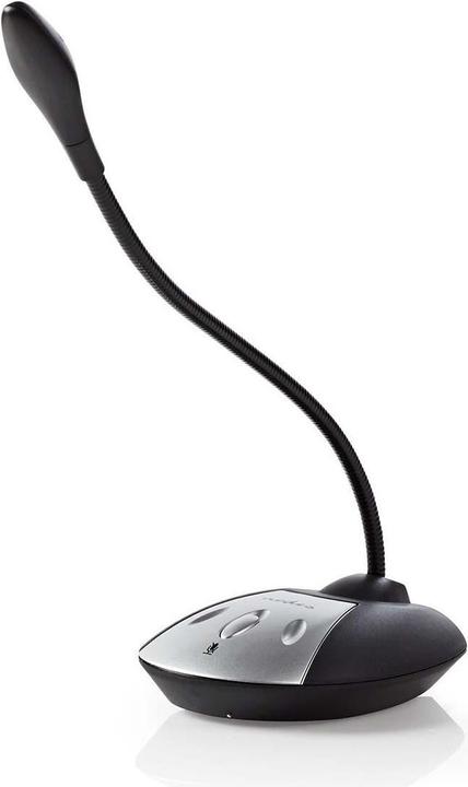Image du produit Nedis Microphone à utiliser avec : Desktop/Notebook Wired USB-A Male On/Off Switch Sortie casque