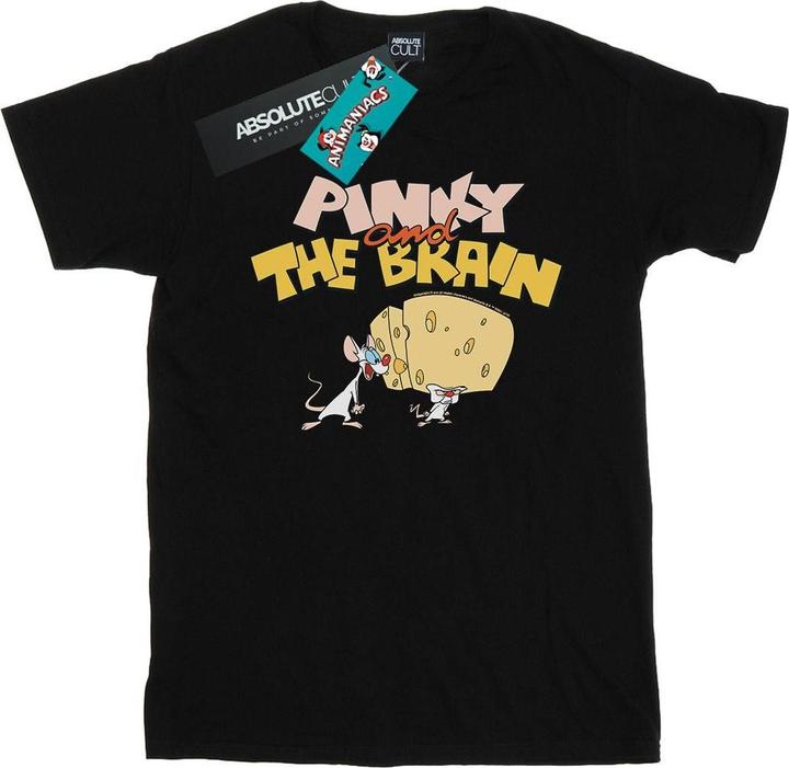 Universal Textiles Pinky And The Brain Cheese Head TShirt (4XL)